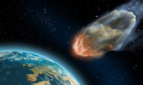 Ежегодно в атмосферу земли попадает астероид размером с автомобиль